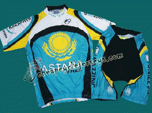08 Astana cycling Jersey and Shorts set